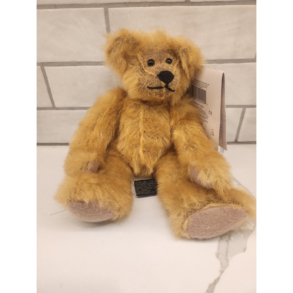 Vintage Judy Senk Bears Plush Golden Bear Colby No. 992 1996 New With Tags